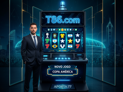 Novo jogo de slot com tema da Copa América